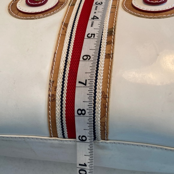 VTG Alviero Martini White and Red Women's Bag - Picture 6 of 13
